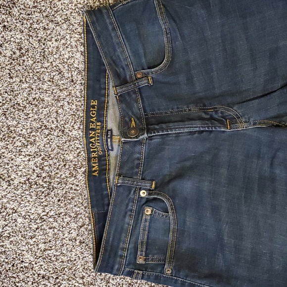 Men's American Eagle Slim Straight Jeans, 32 x 34 - Picture 3 of 11